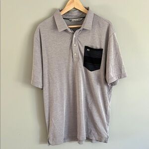 Travis Mathew Pima Cotton Polo Shirt Classic Design XL